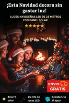 ROLLO LUCES CON ENERGÍA SOLAR PREMIUN